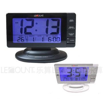 Calendrier Digtal avec grand écran LCD et alarme (LC970)